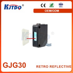GJG30 NPN PNP Sn 100m IP67 ABS Retro Reflective Reflection Laser Sensor 