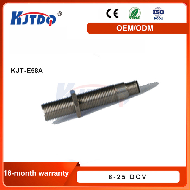 KJT_E58A Hall Effect Speed Sensor With CE Quality Thread 8V Stainless Steel