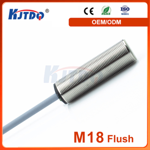 M18 Flushed Inductive Proximity Senso IP67 IP68 Waterproof NPN PNP NO NC Sn 5mm 