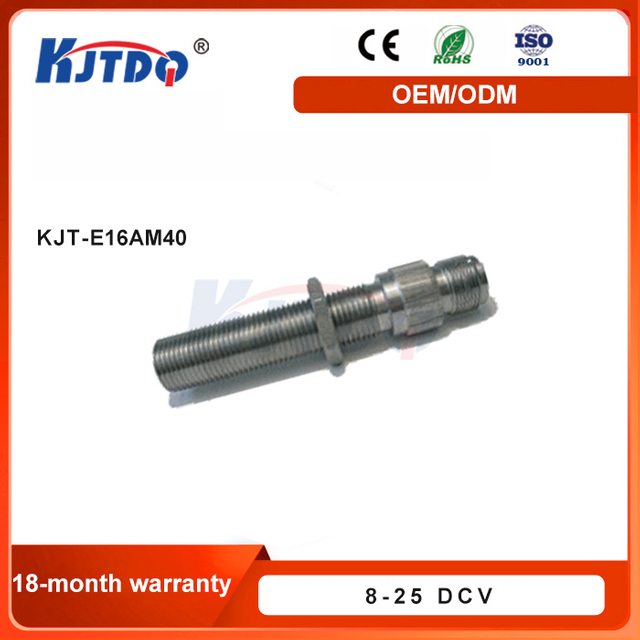 KJT_E16AM40 Hall Effect Speed Sensor Industrial Thread 25V High Accuracy