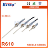 M6 RS610 Reliable Performance IP65 Sn 80mm Optical Fiber Sensor 