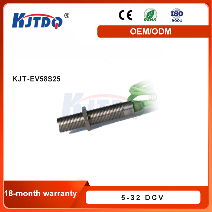 KJT_EV58S25 Thread Hall Effect Speed Sensor 25V Industrial High-speed