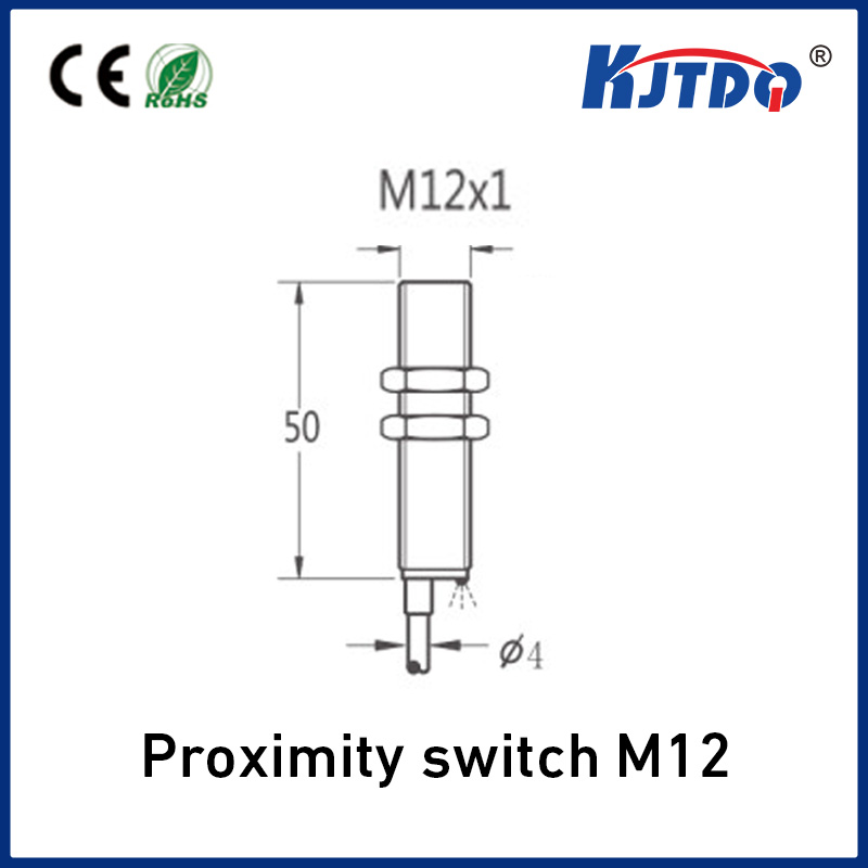 KJT M12 Sn 4mm -40℃ Low Temperature Inductive Proximity Sensor PNP NO 