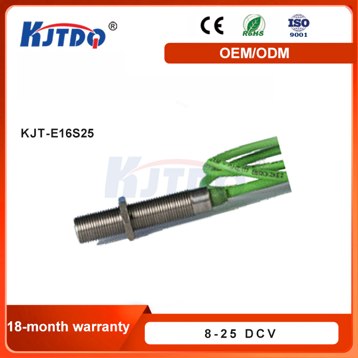 KJT_E16S25 Hall Effect Speed Sensor Thread 25V With Long Distance