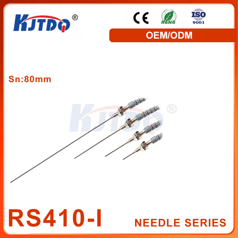 M4 RS410 IP65 High Quality Waterproof Sn 80mm Optical Fiber Sensor Probe