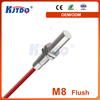 M8 2 Wires NO NC Sn 2/4mm 12V 24V 36VDC Non-Flushed -40℃ Low Temperature Inductive Proximity Sensor 