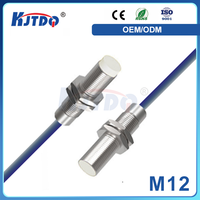M12 2 Wires NO NC Sn 4/5mm 90-250VAC Flushed Low Temperature Inductive Proximity Sensor 